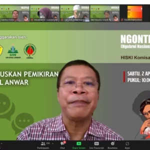 Webinar Chairil Anwar, I Nyoman Darma Putra: Antara ‘Memperkosa’ dan ‘Memperkasa’ Bahasa