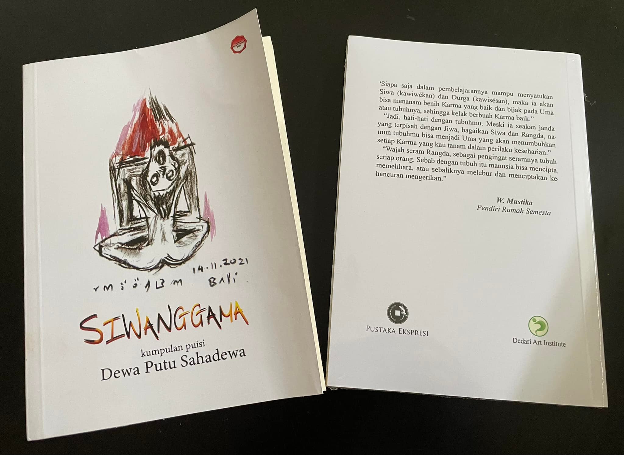 Estetika Persandian dalam sajak-sajak Antologi “Siwanggama” karya Dewa Putu Sahadewa