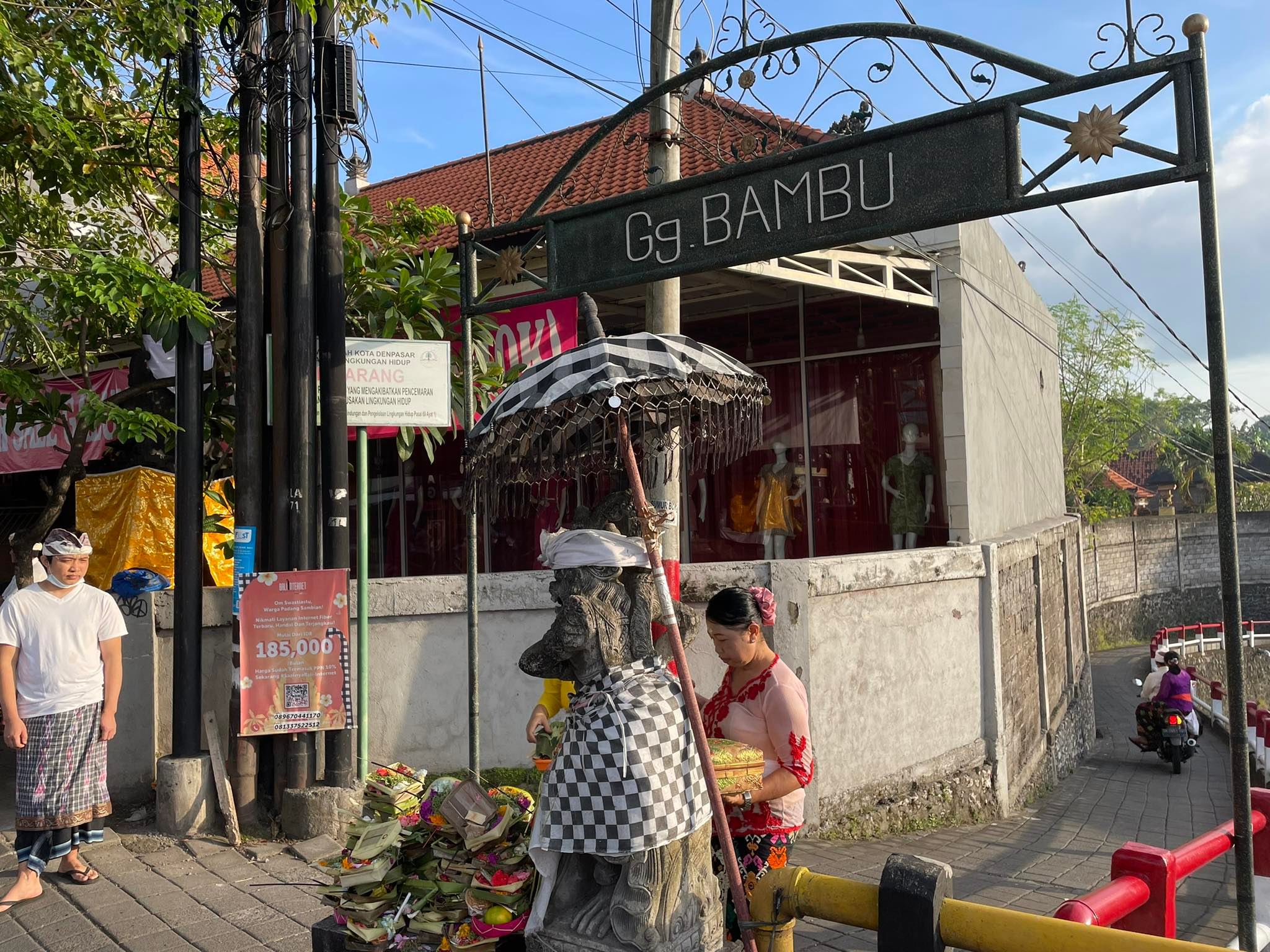 Toponimi Nama Gang di Jln Gunung Agung Denpasar: Gang Bambu tanpa Bambu, Gang Carik tanpa Sawah