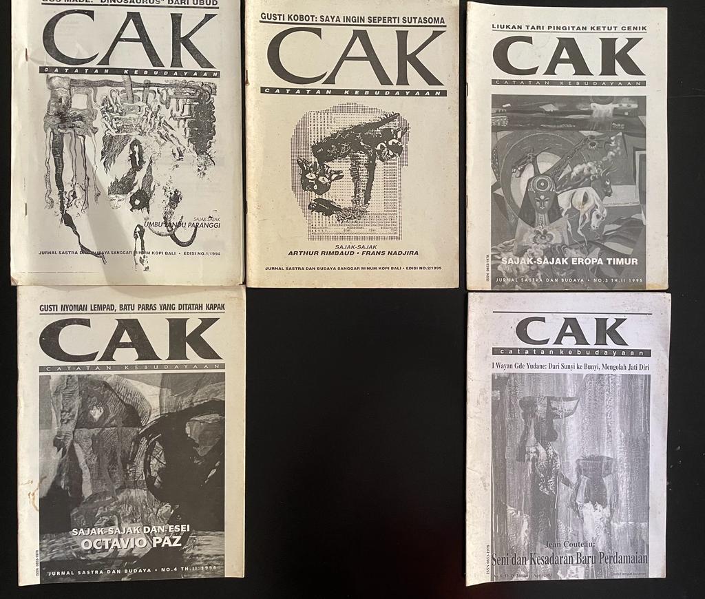 Mengenang Jurnal CAK – Catatan Kebudayaan dari Sanggar Minum Kopi Bali